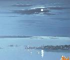 月光下的东江湖