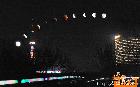摄影-泉城公园上空观到的月食胜景